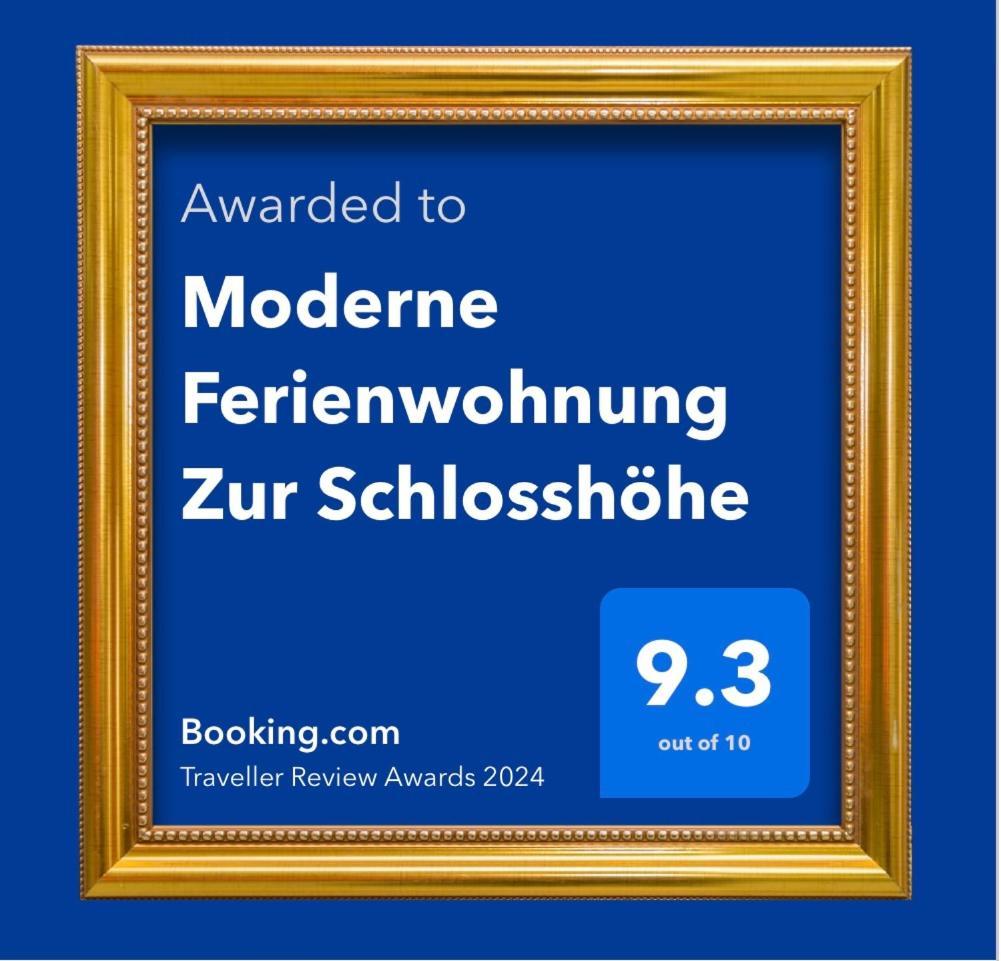 Moderne Ferienwohnung Zur Schlosshoehe Lieser Esterno foto