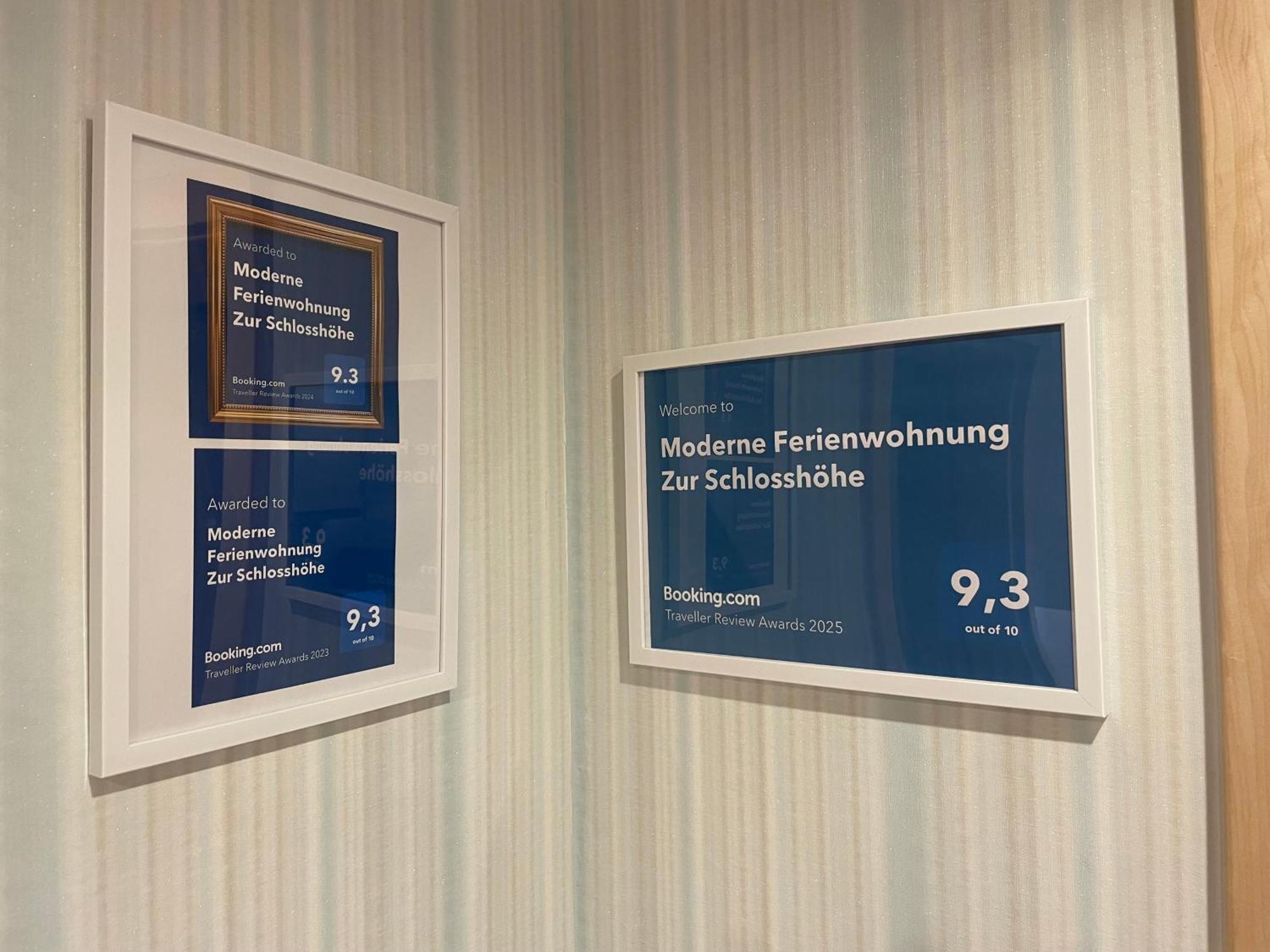 Moderne Ferienwohnung Zur Schlosshoehe Lieser Esterno foto